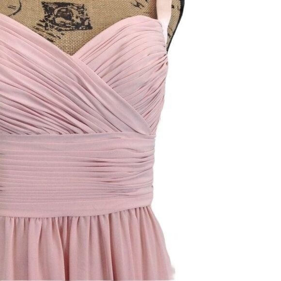 Sorella Vita Style 8381 Cocktail Dress Pink Bridesmaid Formal Women's Size 10 - Picture 2 of 11